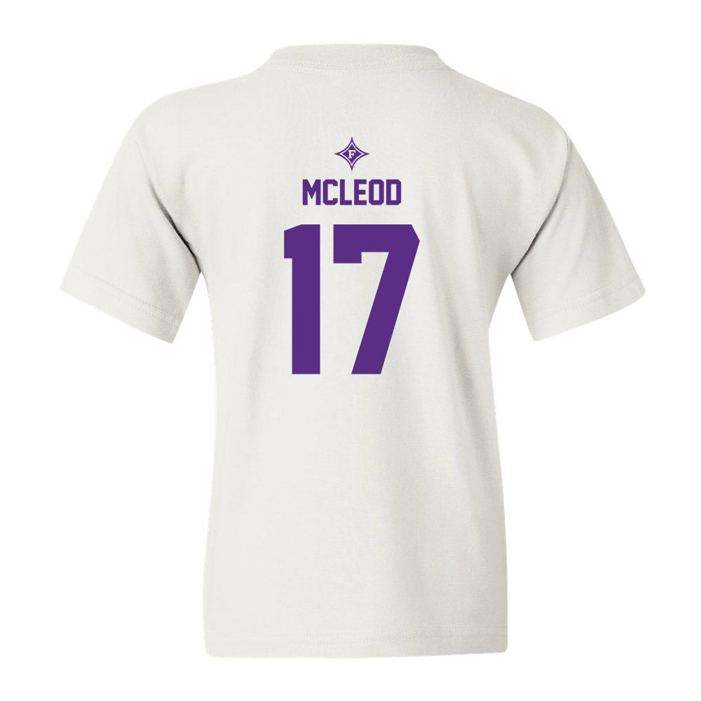 Furman - NCAA Football : Tre McLeod - White Sports Shersey Youth T-Shirt