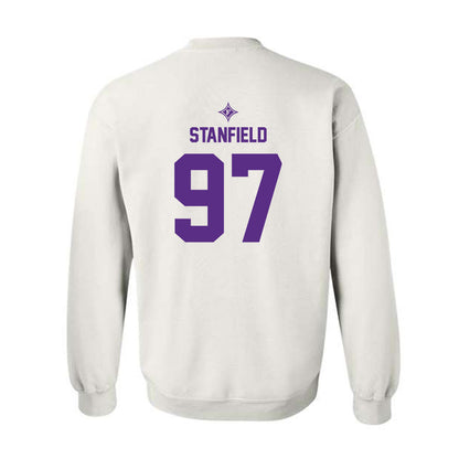 Furman - NCAA Football : Bryce Stanfield - White Sports Shersey Sweatshirt