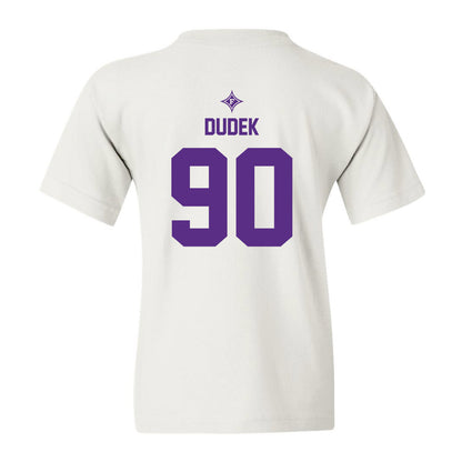 Furman - NCAA Football : Malakai Dudek - White Sports Shersey Youth T-Shirt