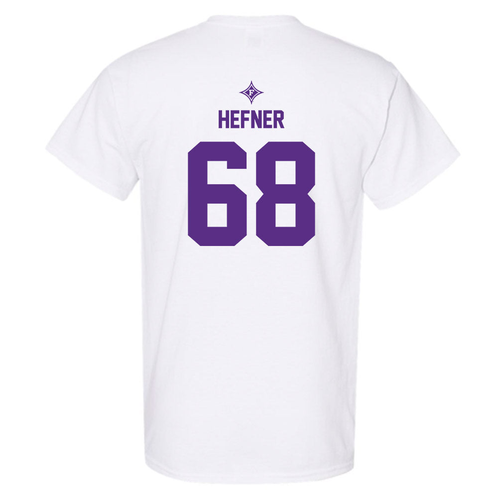 Furman - NCAA Football : Jacob Hefner - White Sports Shersey Short Sleeve T-Shirt