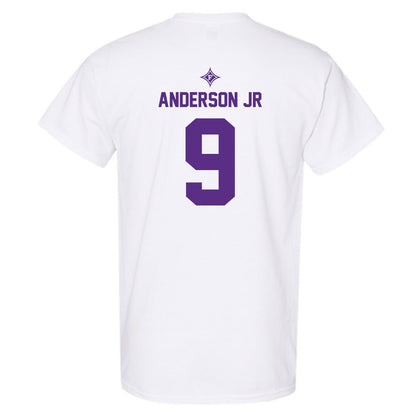 Furman - NCAA Football : Wayne Anderson Jr - White Sports Shersey Short Sleeve T-Shirt