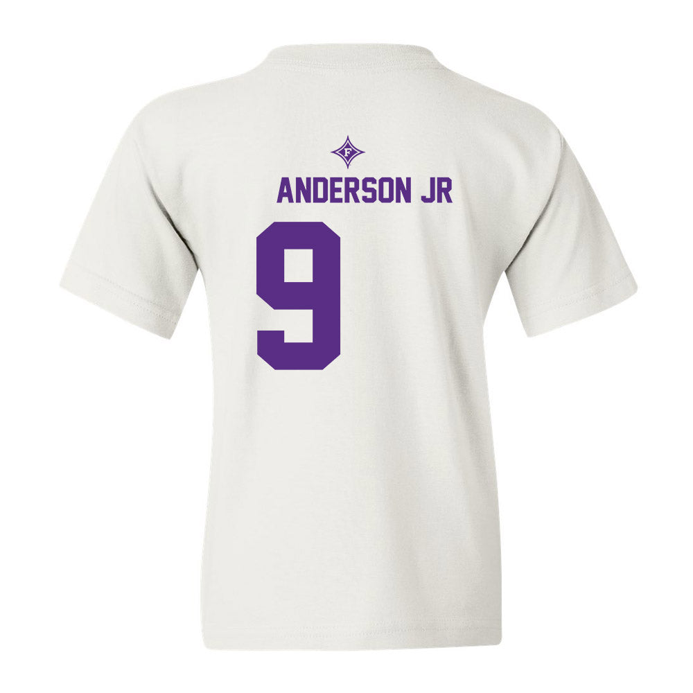 Furman - NCAA Football : Wayne Anderson Jr - White Sport Shersey Youth T-Shirt