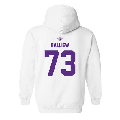 Furman - NCAA Football : Brody Balliew - Hooded Sweatshirt Sports Shersey