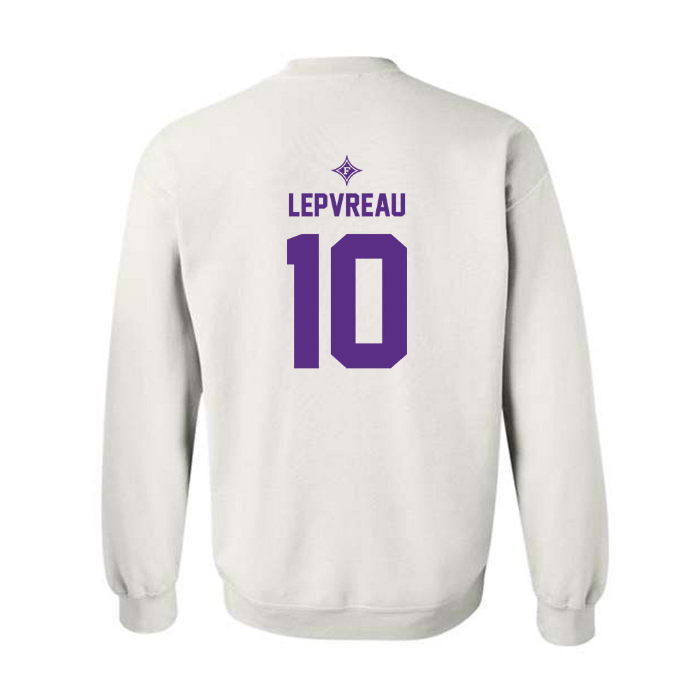 Furman - NCAA Football : Axel Lepvreau - Crewneck Sweatshirt Sports Shersey