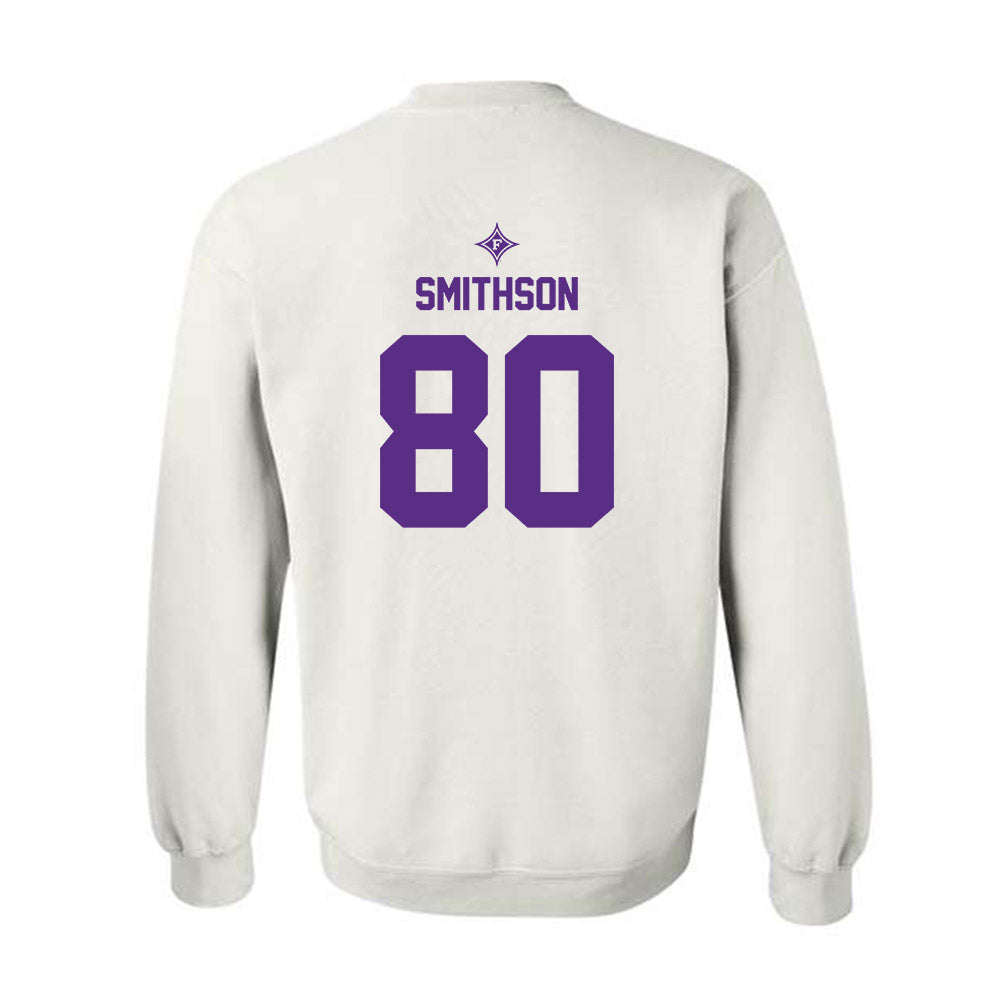 Furman - NCAA Football : Gram Smithson - Crewneck Sweatshirt Sports Shersey