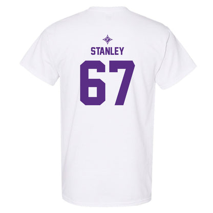 Furman - NCAA Football : Evan Stanley - White Sports Shersey Short Sleeve T-Shirt