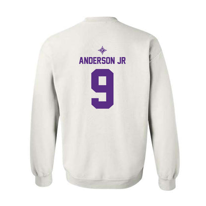 Furman - NCAA Football : Wayne Anderson Jr - White Sports Shersey Sweatshirt