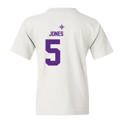 Furman - NCAA Football : Carson Jones - White Sport Shersey Youth T-Shirt