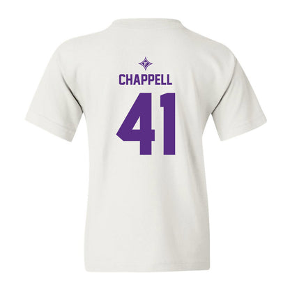 Furman - NCAA Football : Brock Chappell - White Sports Shersey Youth T-Shirt