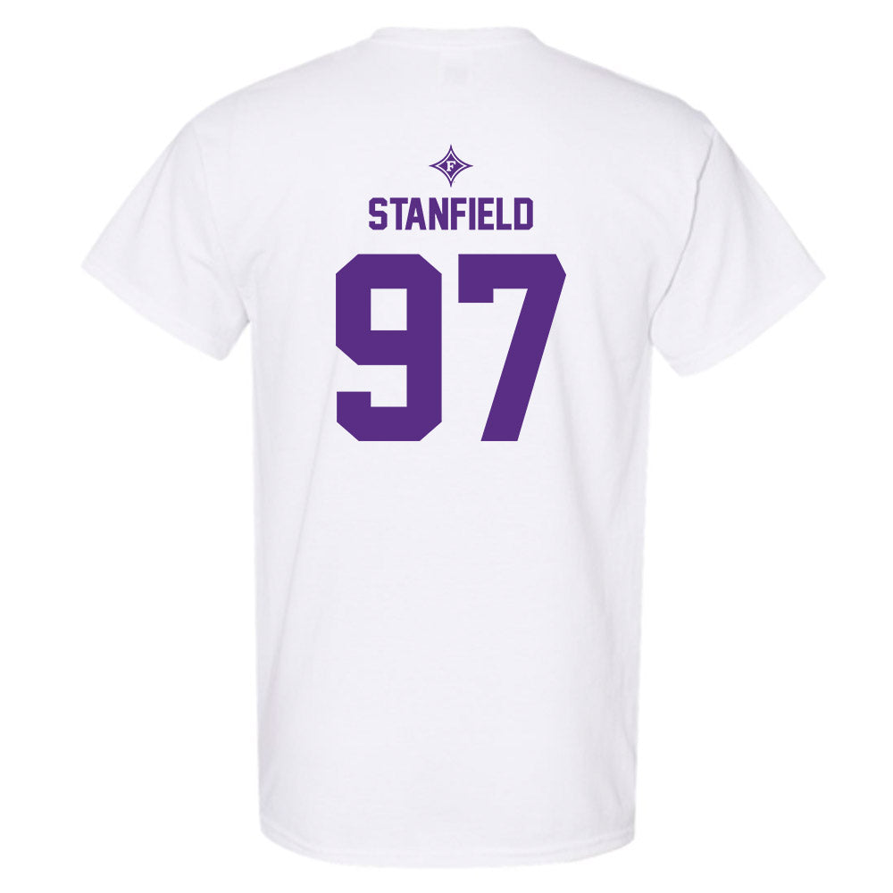 Furman - NCAA Football : Bryce Stanfield - White Sports Shersey Short Sleeve T-Shirt