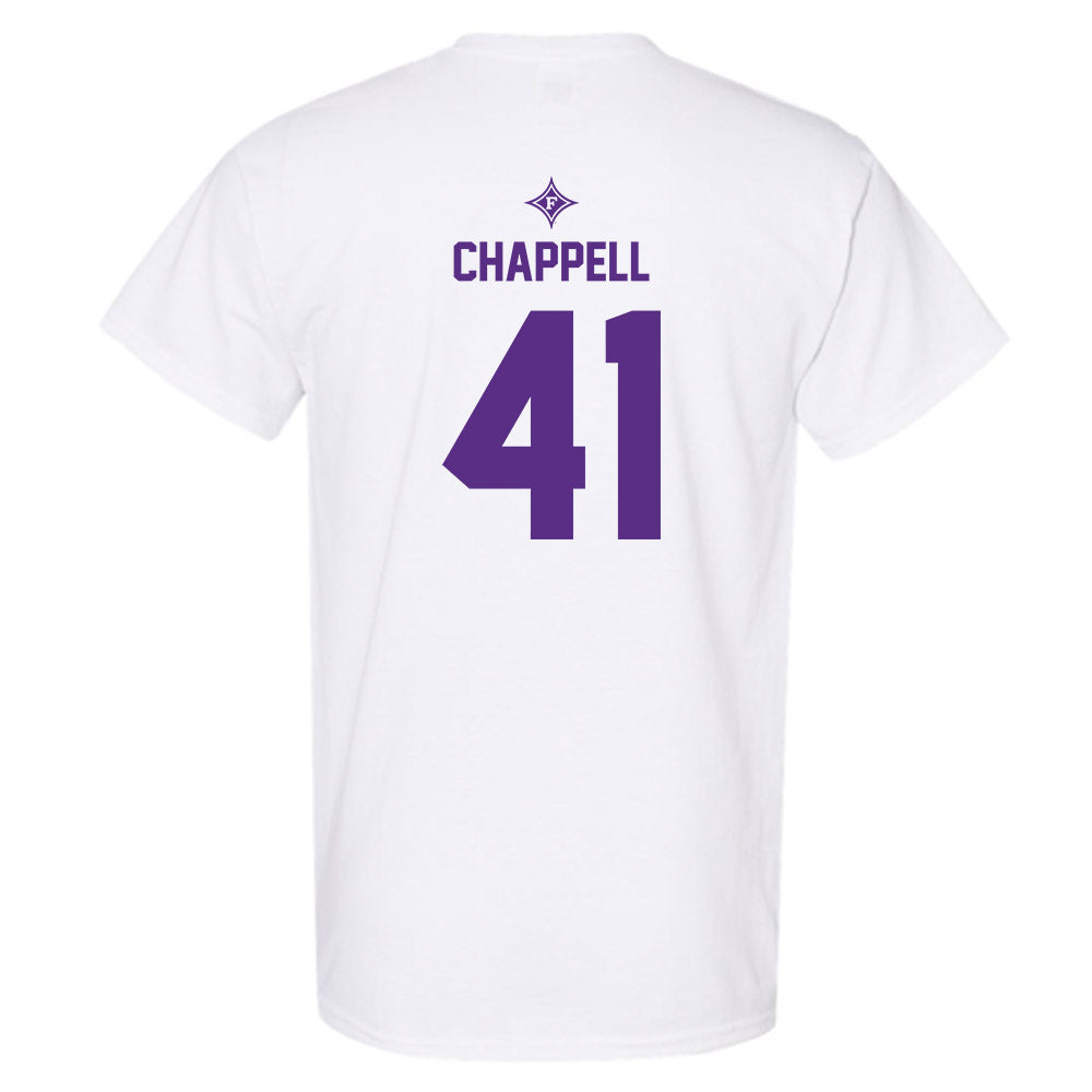 Furman - NCAA Football : Brock Chappell - White Sports Shersey Short Sleeve T-Shirt