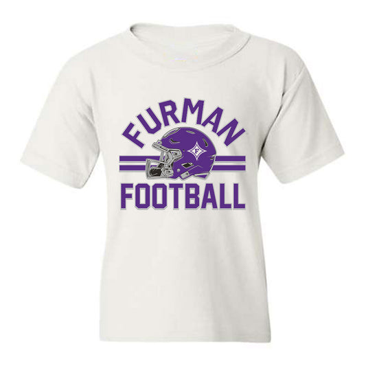 Furman - NCAA Football : Caden Richards - White Sport Shersey Youth T-Shirt