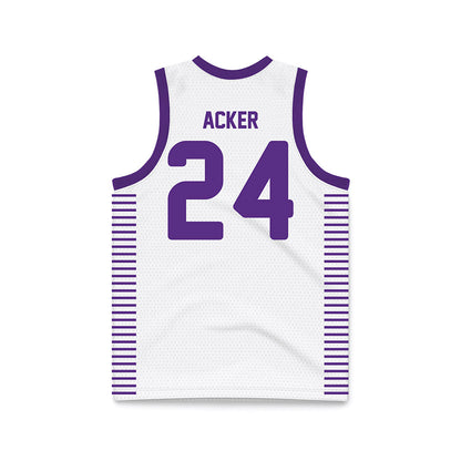 Furman - NCAA Women's Basketball : Jaelyn Acker - White Jersey