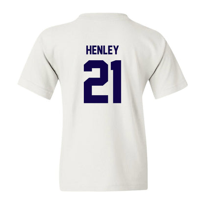 Furman - NCAA Women's Basketball : Niveya Henley - Youth T-Shirt Replica Shersey