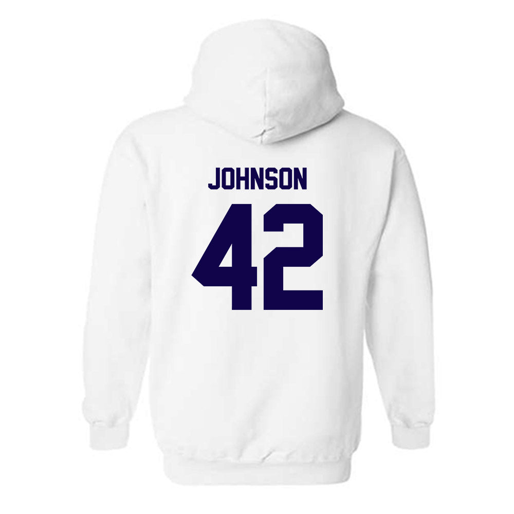 Furman - NCAA Women's Basketball : Kate Johnson - Hooded Sweatshirt Replica Shersey