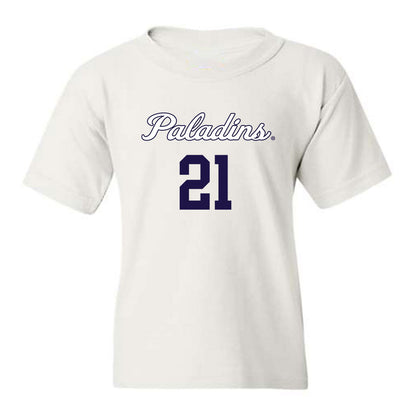 Furman - NCAA Women's Basketball : Niveya Henley - Youth T-Shirt Replica Shersey