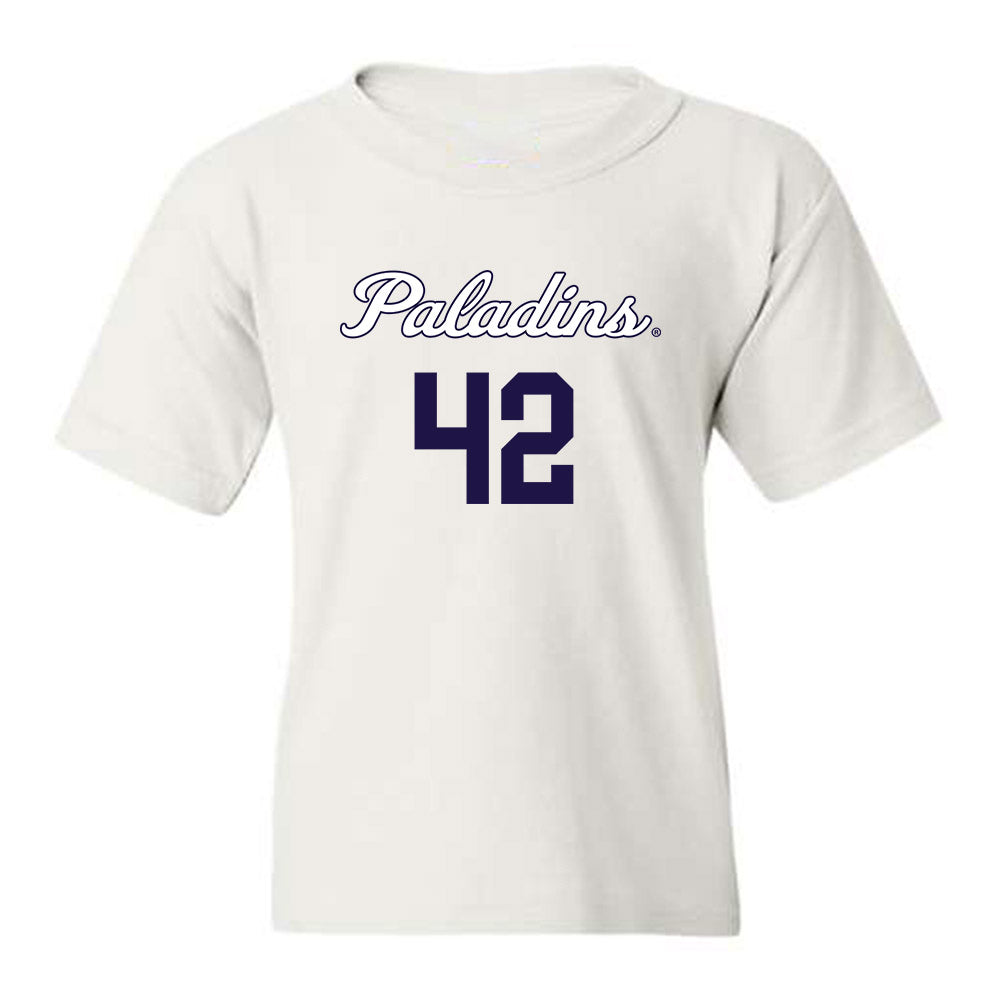 Furman - NCAA Women's Basketball : Kate Johnson - Youth T-Shirt Replica Shersey