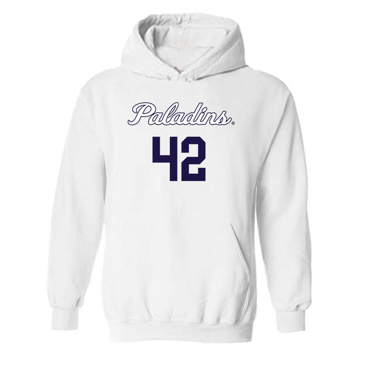 Furman - NCAA Women's Basketball : Kate Johnson - Hooded Sweatshirt Replica Shersey