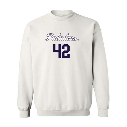 Furman - NCAA Women's Basketball : Kate Johnson - Crewneck Sweatshirt Replica Shersey