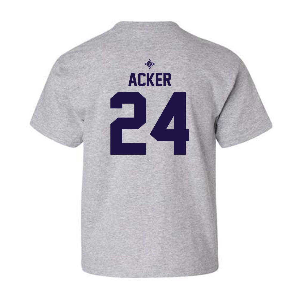 Furman - NCAA Women's Basketball : Jaelyn Acker - Sport Grey Youth T-Shirt