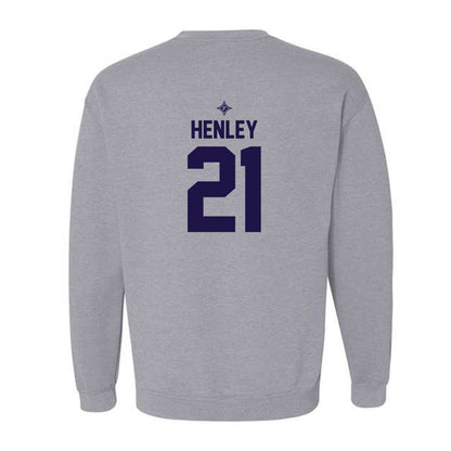 Furman - NCAA Women's Basketball : Niveya Henley - Crewneck Sweatshirt Classic Shersey