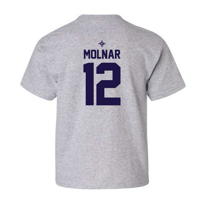 Furman - NCAA Men's Basketball : Davis Molnar - Sport Grey Classic Youth T-Shirt