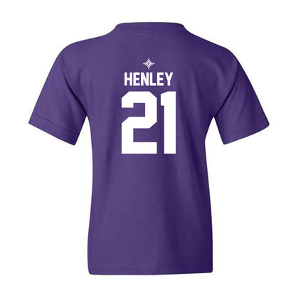 Furman - NCAA Women's Basketball : Niveya Henley - Youth T-Shirt Fashion Shersey