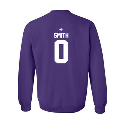 Furman - NCAA Men's Basketball : Patrick Smith - Purple Fashion Sweatshirt