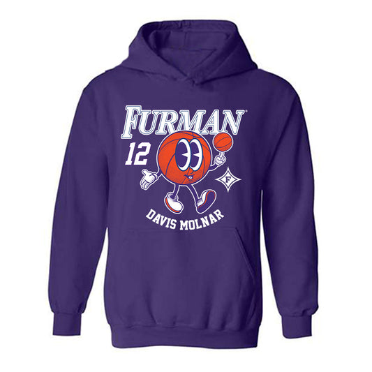 Furman - NCAA Men's Basketball : Davis Molnar - Fashion Hooded Sweatshirt
