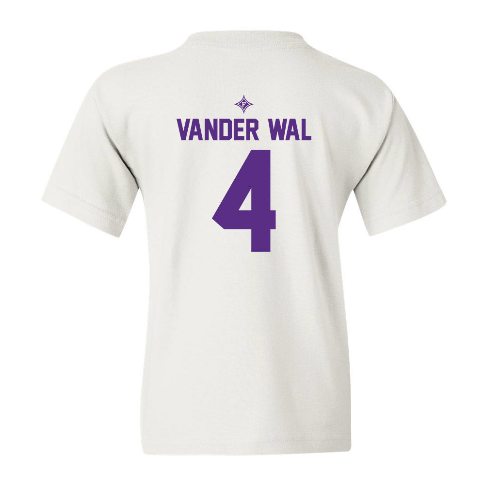 Furman - NCAA Men's Basketball : Ben Vander Wal - White Sport Shersey Youth T-Shirt