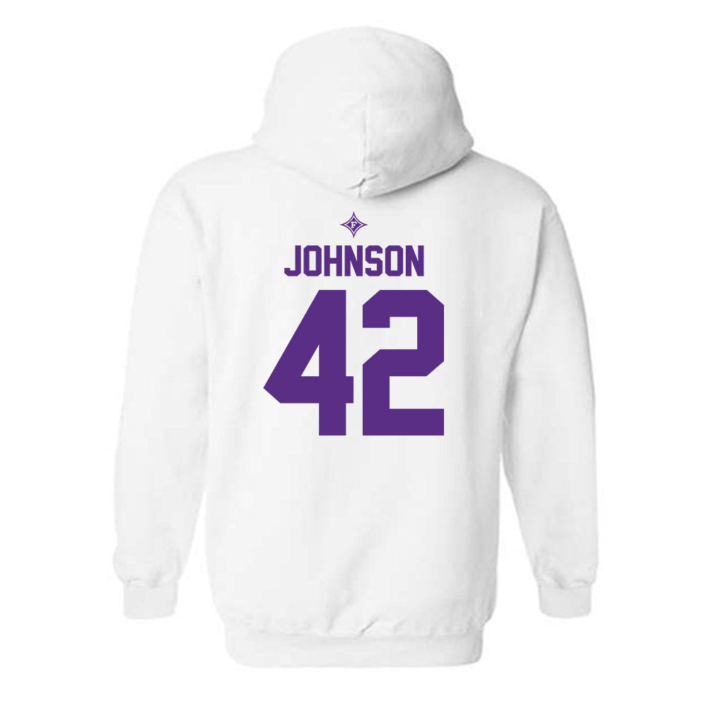 Furman - NCAA Women's Basketball : Kate Johnson - Hooded Sweatshirt Sports Shersey