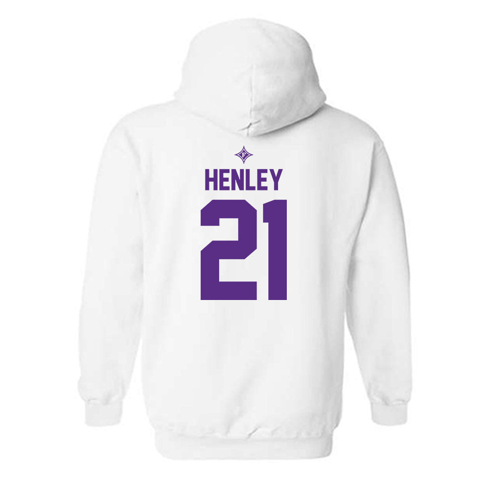 Furman - NCAA Women's Basketball : Niveya Henley - Hooded Sweatshirt Sports Shersey