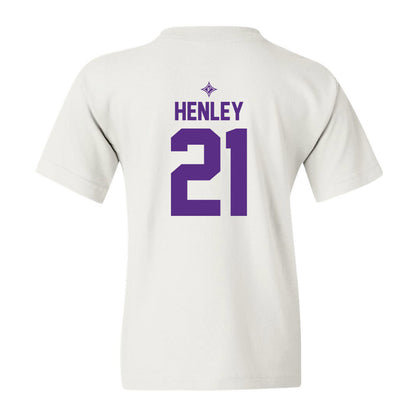 Furman - NCAA Women's Basketball : Niveya Henley - Youth T-Shirt Sports Shersey