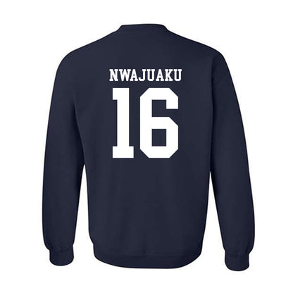 Rice - NCAA Football : Chibuikem Nwajuaku - Navy Classic Shersey Sweatshirt