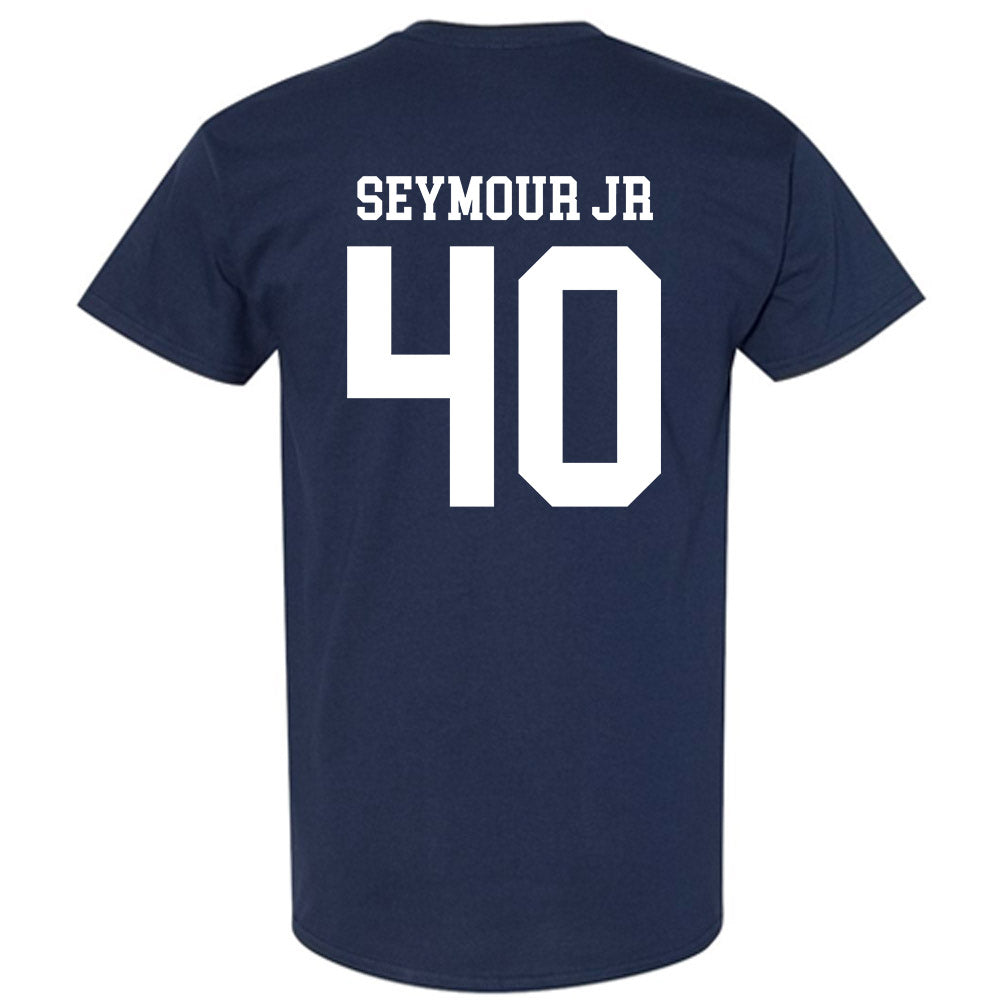 Rice - NCAA Football : Kenneth Seymour Jr - Navy Classic Shersey Short Sleeve T-Shirt