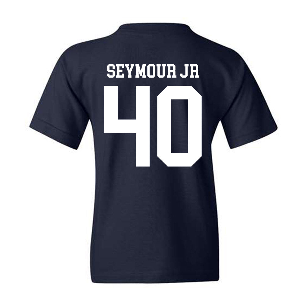 Rice - NCAA Football : Kenneth Seymour Jr - Navy Classic Shersey Youth T-Shirt