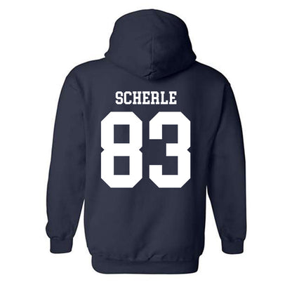 Rice - NCAA Football : Alexander Scherle - Navy Classic Shersey Hooded Sweatshirt