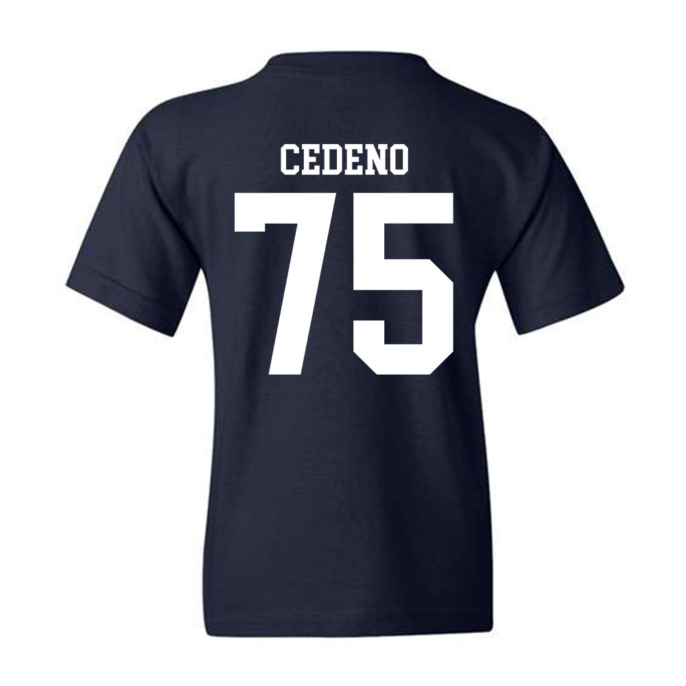 Rice - NCAA Football : Miguel Cedeno - Navy Classic Shersey Youth T-Shirt