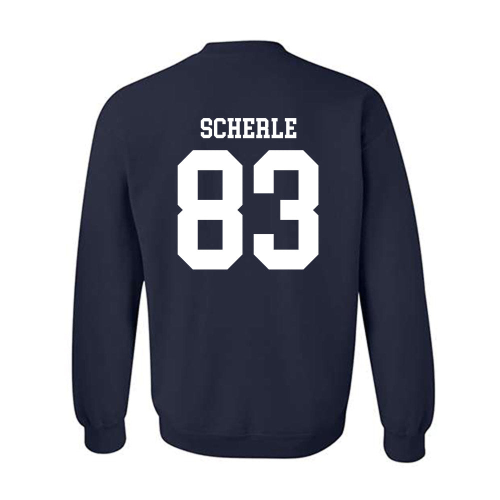 Rice - NCAA Football : Alexander Scherle - Navy Classic Shersey Sweatshirt