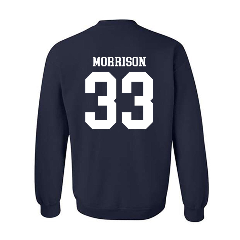 Rice - NCAA Football : Myron Morrison - Navy Classic Shersey Sweatshirt