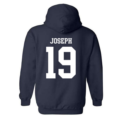 Rice - NCAA Football : Ichmael Joseph - Navy Classic Shersey Hooded Sweatshirt
