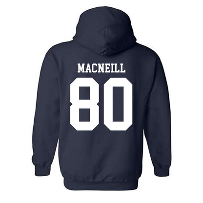 Rice - NCAA Football : Rawson MacNeill - Navy Classic Shersey Hooded Sweatshirt