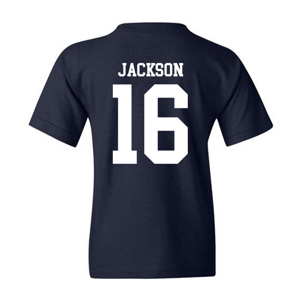 Rice - NCAA Football : Quinton Jackson - Navy Classic Shersey Youth T-Shirt