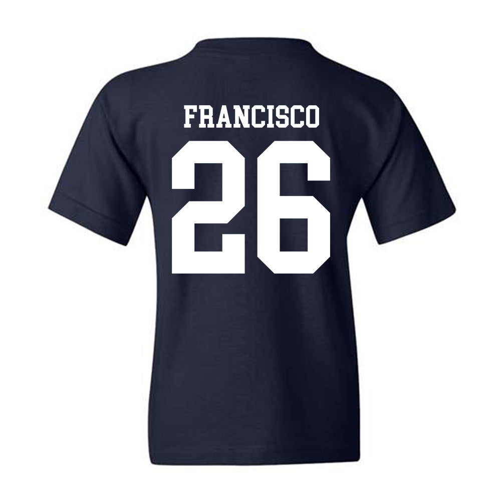 Rice - NCAA Football : Christian Francisco - Navy Classic Shersey Youth T-Shirt