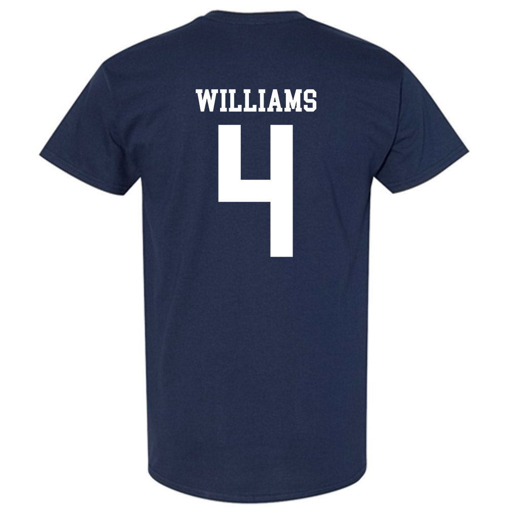 Rice - NCAA Football : Marcus Williams - Navy Classic Shersey Short Sleeve T-Shirt