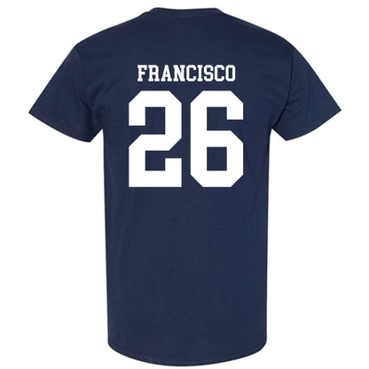 Rice - NCAA Football : Christian Francisco - Navy Classic Shersey Short Sleeve T-Shirt