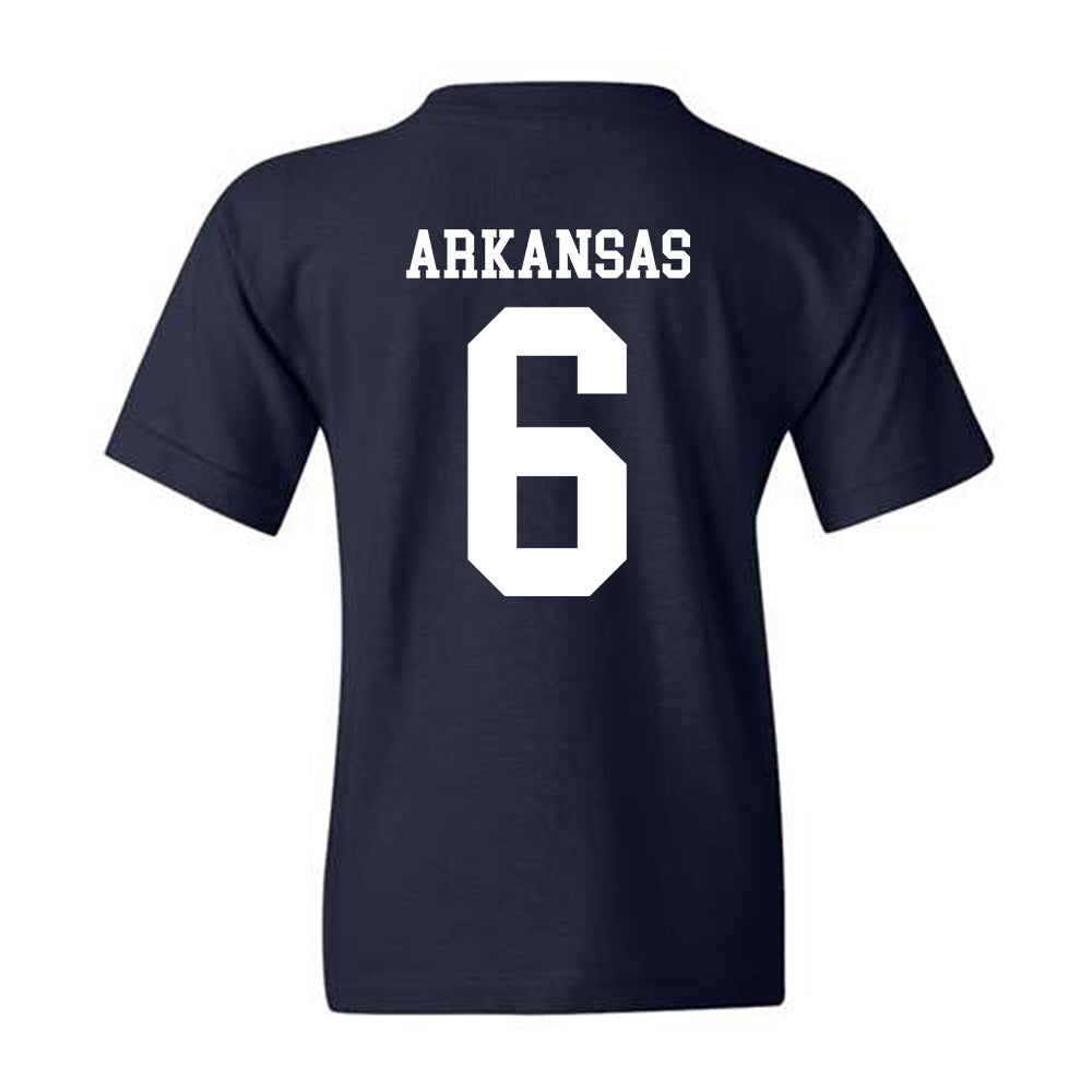 Rice - NCAA Football : DJ Arkansas - Navy Classic Shersey Youth T-Shirt