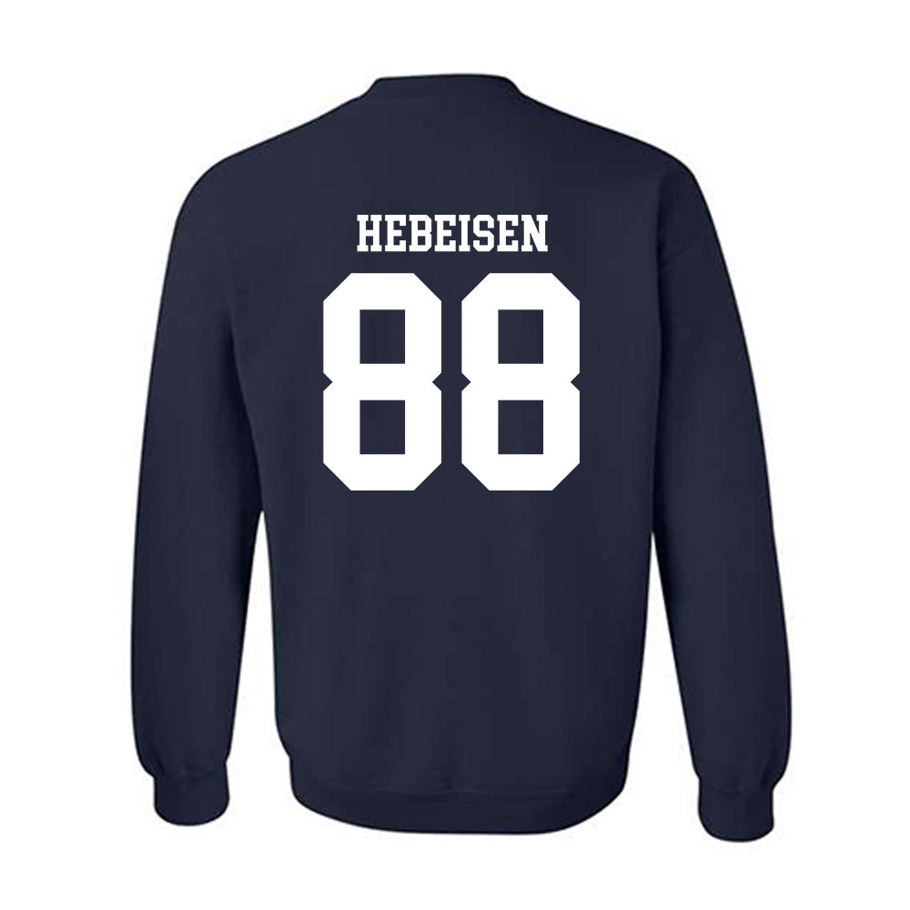 Rice - NCAA Football : Jaggar Hebeisen - Navy Classic Shersey Sweatshirt