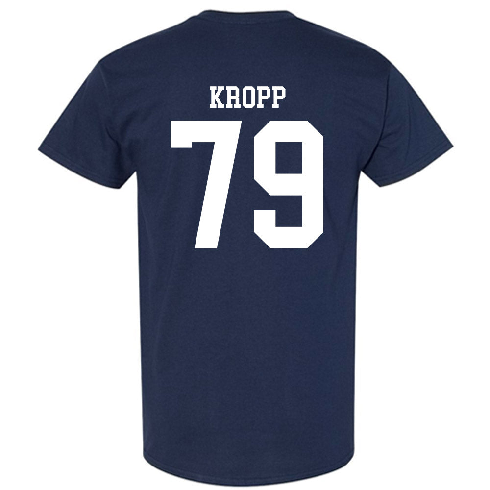 Rice - NCAA Football : Weston Kropp - Navy Classic Shersey Short Sleeve T-Shirt