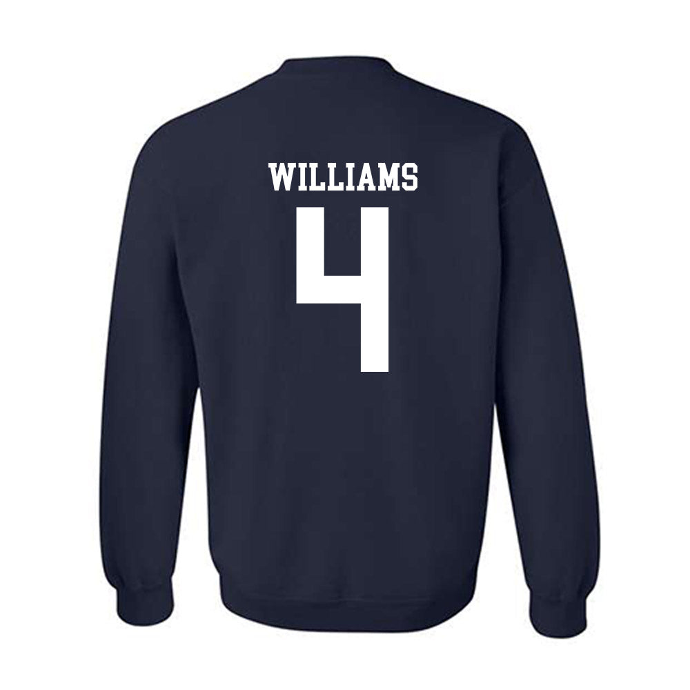 Rice - NCAA Football : Marcus Williams - Navy Classic Shersey Sweatshirt